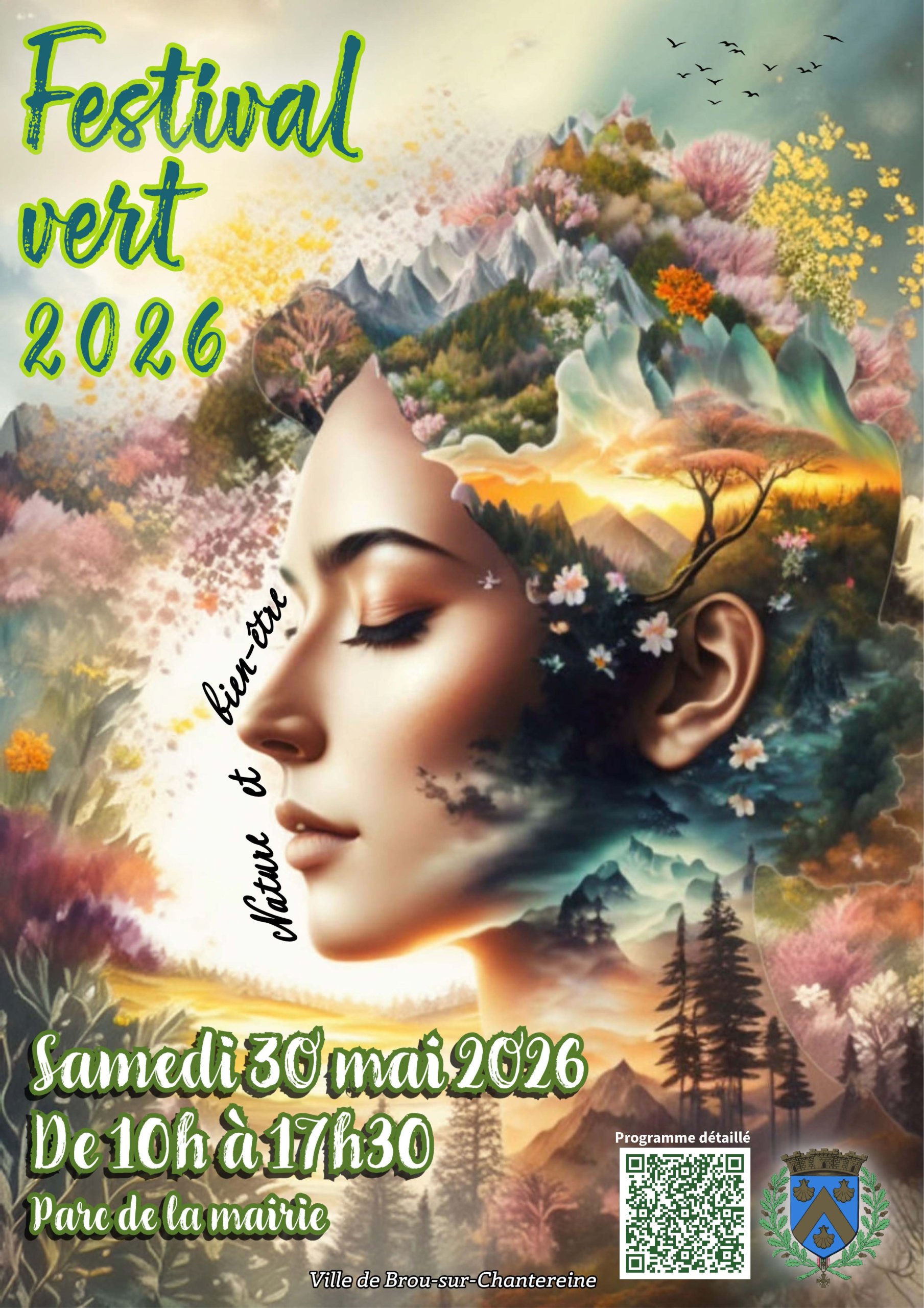 AFFICHE festival vert 2026 qrcode